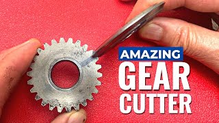 MAKE A GEAR CUTTER USING A OLD PINION ⚙