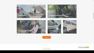 AutoRide - Chauffeur Booking WordPress Theme coach car Easy Create Website screenshot 2