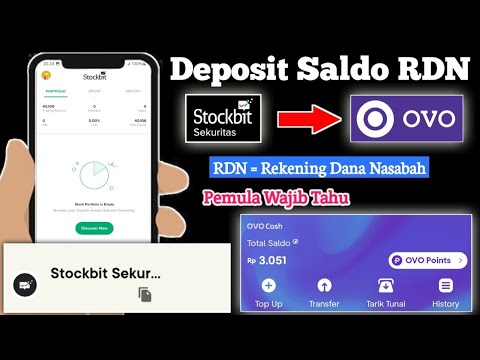 Cara Deposit Saldo RDN Stockbit Sekuritas lewat OVO