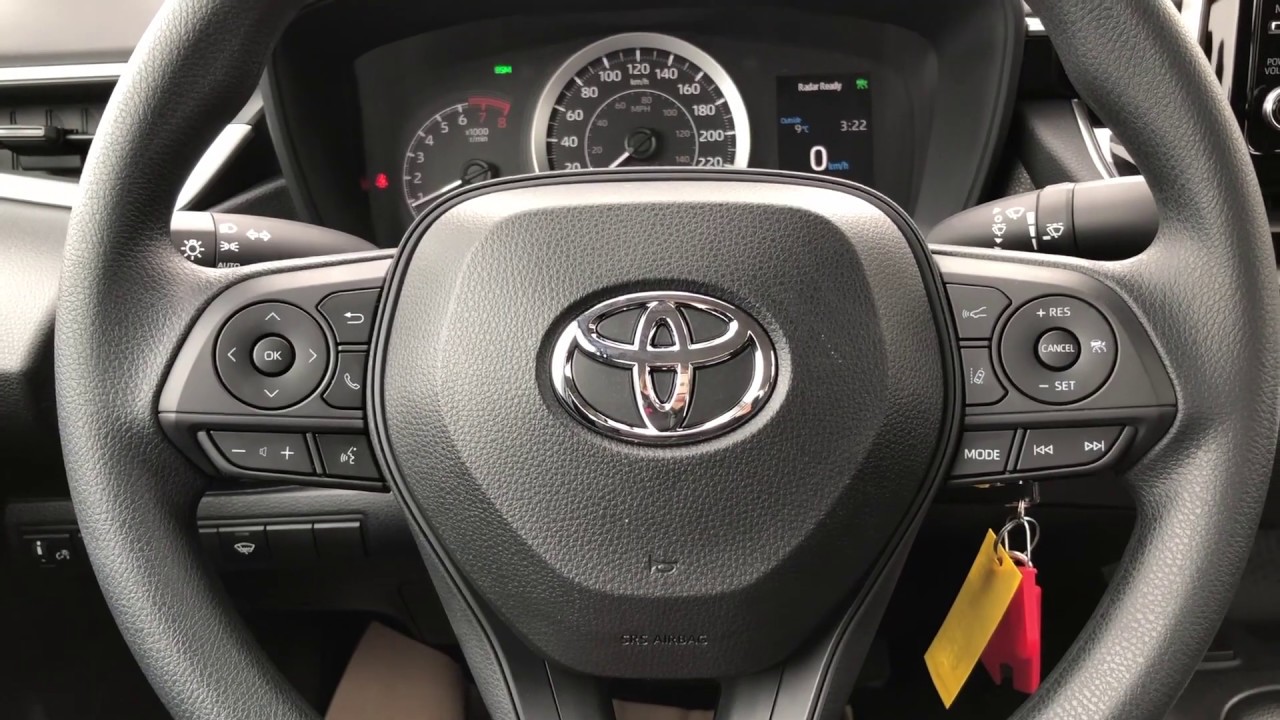 Locked Steering Wheel Toyota Corolla