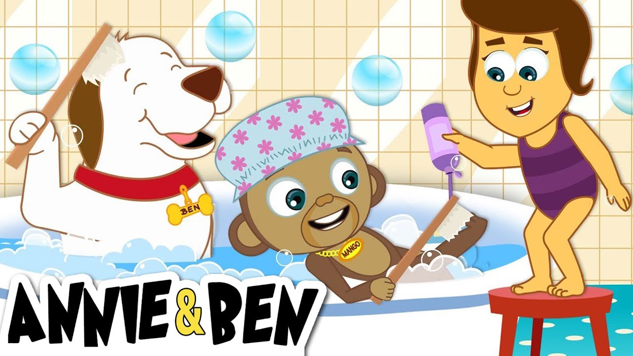 The Bath Song Nursery Rhymes and Kids Songs by Annie and Ben YouTube