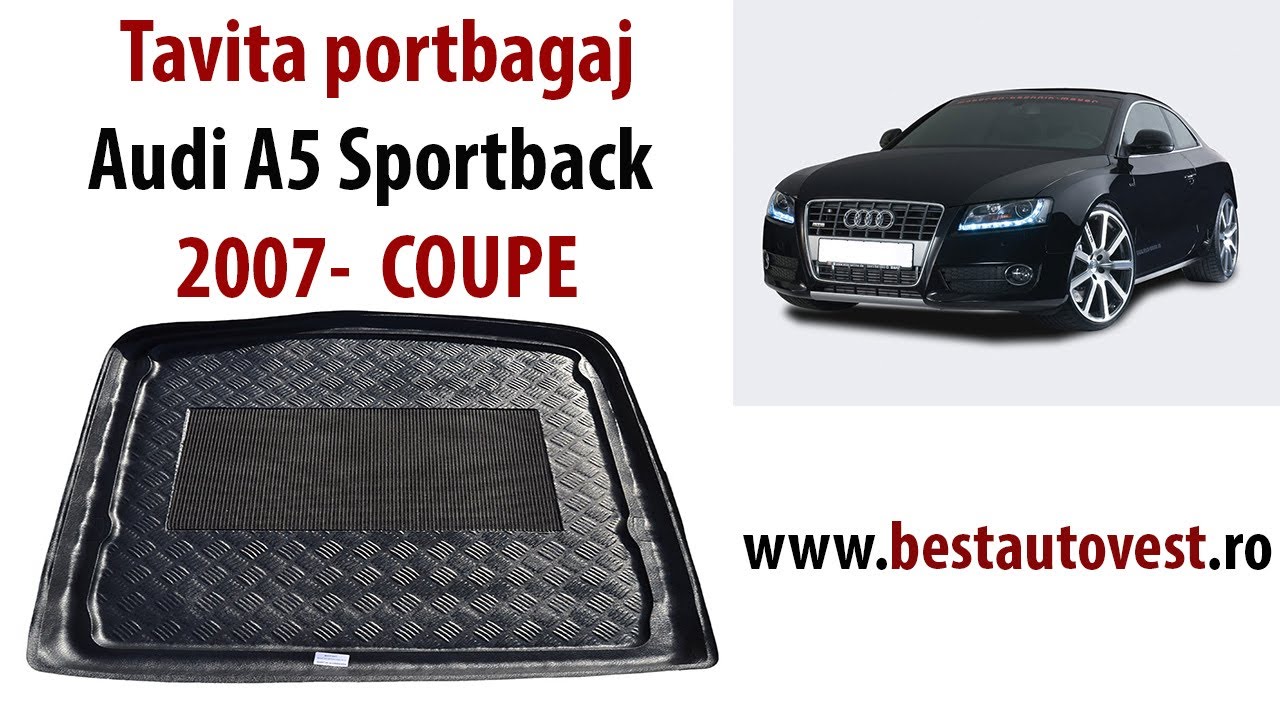 Corrupt pilot In fact Tavita portbagaj Audi A5 Sportback 2007- COUPE - YouTube