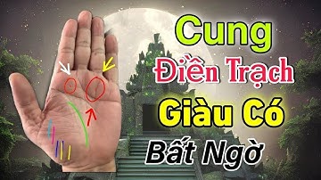 CUNG ĐIỀN TRẠCH - GIÀU CÓ BẤT NGỜ - Zalo 0766623979