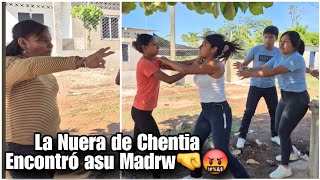 Fuerte Pleito Melisa le Dio solo en la Trompeta a la Nuera de Chentia /con mi axel no te met4s gritó