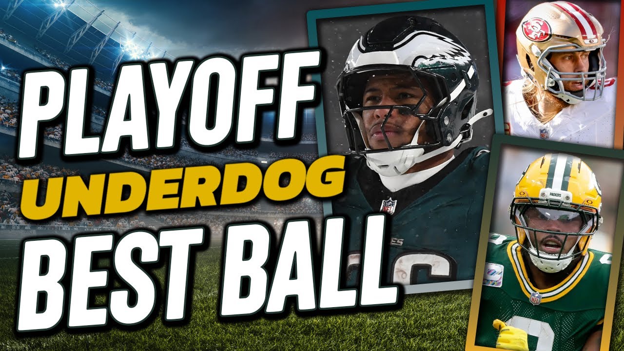 Who Should You Target in Drafts? | Underdog Playoff Best Ball Drafts! artwork