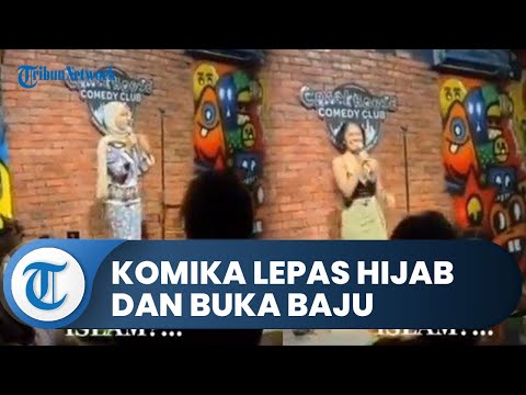 Dituding Lecehkan Agama, Video Komika Malaysia Lepas Hijab dan Buka Baju Saat Stand Up Viral