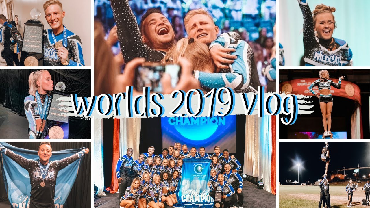 CHEER WORLDS 2019 vlog WILDCATS WON WORLDS living the wild life YouTube