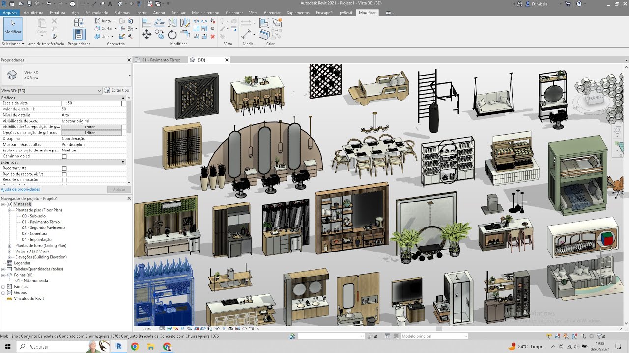 Review do Pacote 10 de Blocos de Revit - YouTube