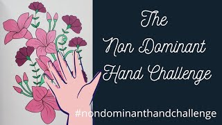 #NonDominantHandChallenge | Adult Coloring