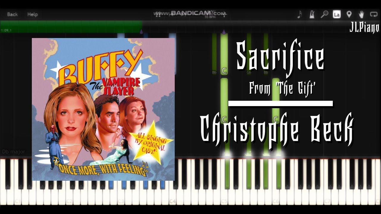 Sacrifice (From 'The Gift') - Buffy the Vampire Slayer (Synthesia Piano Solo) *SHEET MUSIC*