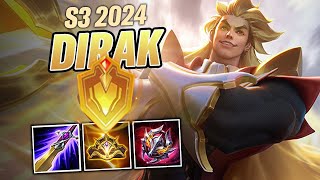 Dirak S3 2024 - Best Build, Arcana, Enchantments, Combos, and Gameplay Guide screenshot 4