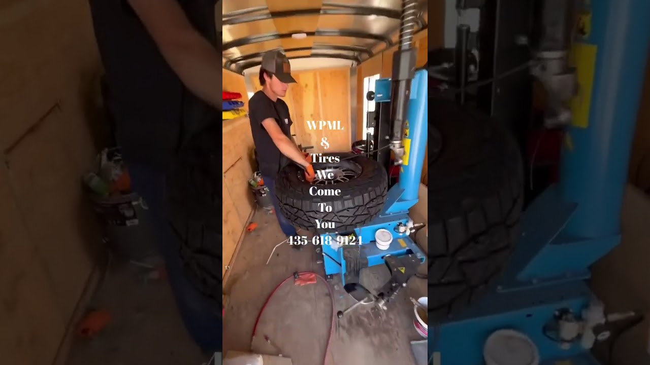 Mobile tire shop! 