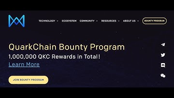 QuarkChain Bounty Program step-by-step introduction