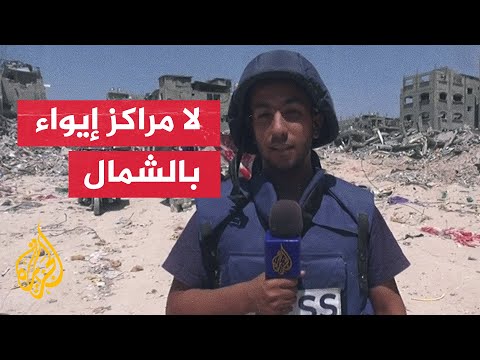 مراسل الجزيرة يرصد الأوضاع في بلوك 4 بعد العملية العسكرية بمخيم جباليا