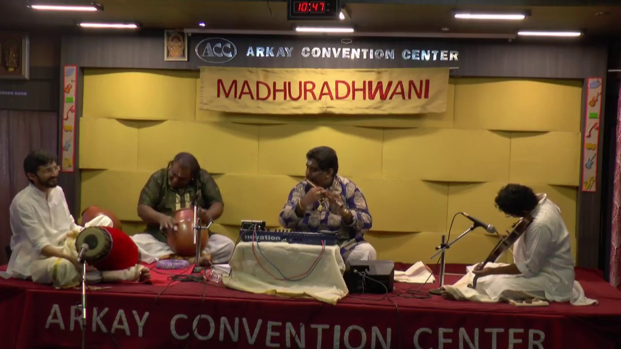 Madhuradhwani-Palakkad Sreeram Vocal/Flute/Synth Carnatic Concert