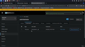 Add and manage users on Keycloak