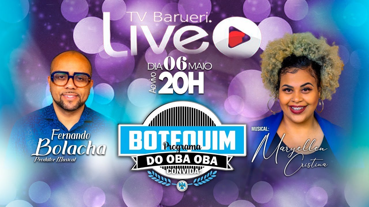 Produtor Fernando Bolacha E Cantora Maryellen Cristina | Botequim Do Oba Oba