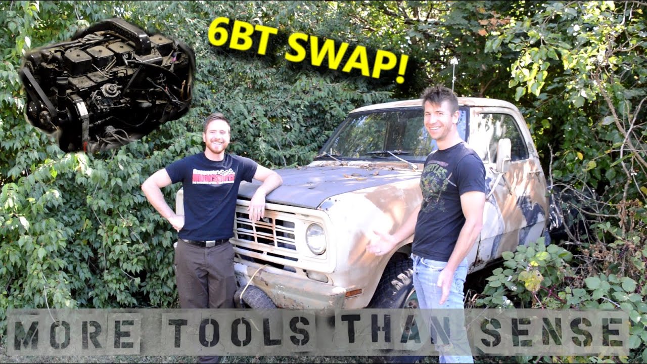 Adding a 6BT Diesel engine into a 1976 Dodge Power wagon.
