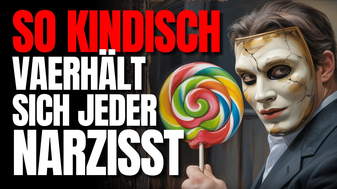 Das kindliche Gehirn des Narzissten (Psychologie erklärt)