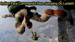 Indian Army Para Commando Para Jumping On Ladakh screenshot 2