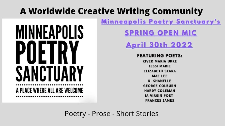 Minneapolis Poetry Sanctuary's Spring Open Mic 4/3...