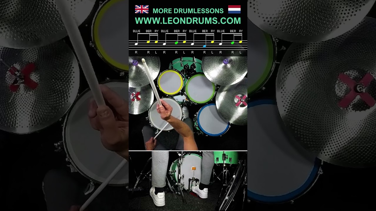 Learn to play variations of the Blueberry fill on the TOMS! | Leondrums | FREE TRIAL AVAILABLE!