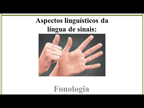 ASPECTOS LINGUÍSTICOS DA LÍNGUA DE SINAIS