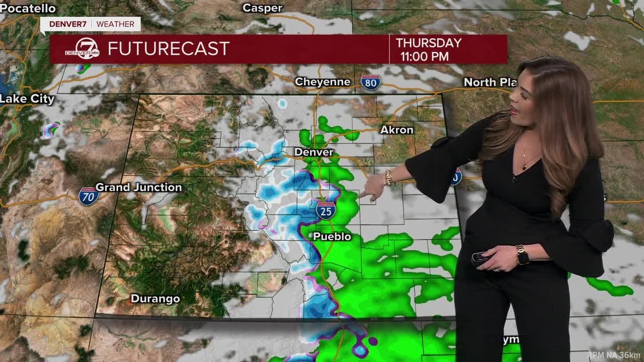 Lingering evening showers; seasonal and sunny Friday - YouTube