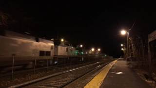 RARE Amtrak DASH 8-32BWH On Amtrak 448 At Wellesley Farms