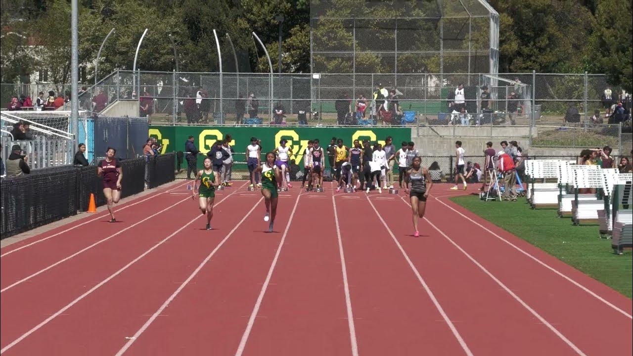 Frosh Girls 100m, H8 Castro Valley Relays 2023 YouTube