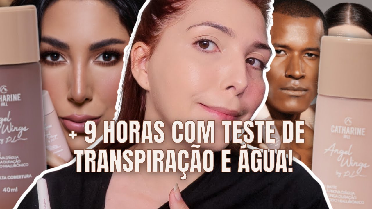 TESTEI A NOVA BASE ALTA COBERTURA ANGEL WINGS BY PRI LESSA E CATHARINE HILL