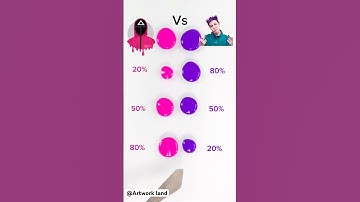 Squid Game Thanos vs Soldier Guess the mixedcolor #satisfying #squidgame2 #squidgame #shorts #short