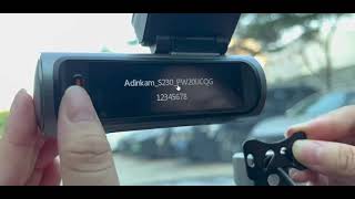 Camera auto DVR 4K Ultra HD 2160P, WiFi si GPS integrat, ecran 3.2”