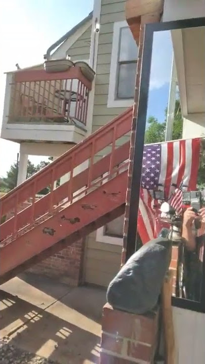 HOW TO BLIND YOUR NEIGHBORS CTV CAMERA WITH A  MIRROR 2022