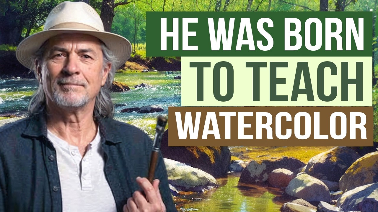 This Will Blow Your Mind! Secret Watercolor Trick of Richard Thorn Revealed