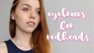 MAKEUP FOR REDHEADS: EYEBROW TUTORIAL