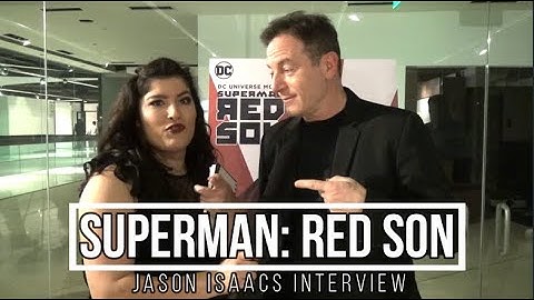 JASON ISAACS INTERVIEW Superman Red Son 2-24-2020 LA Premiere