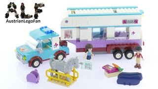 Lego Friends 41125 Horse Vet Trailer - Lego Speed Build Review