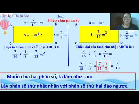 TUẦN 25 TOÁN 4 PHÉP CHIA PHÂN SỐ