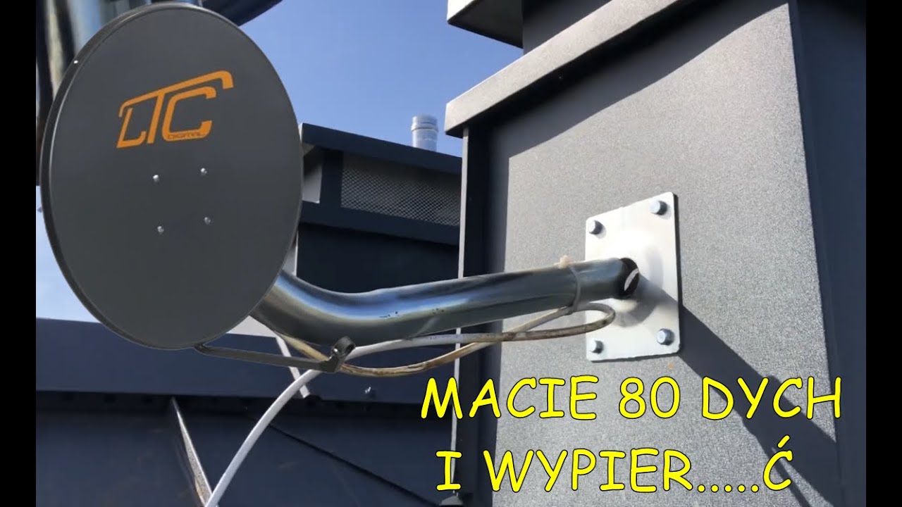 📡29 kolejny urwany uchwyt - Cyfrowy Polsat reklamacji nie uznał,kolejne koszty dla klienta,LTC 80cm
