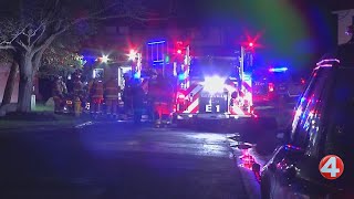 Crews respond to fire on Robin Road