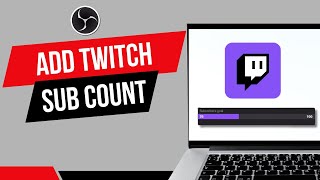 HOW TO ADD TWITCH SUB COUNT ON STREAM IN OBS - STEP BY STEP