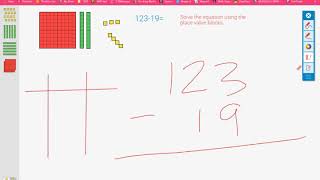 How to Use Virtual Place Value Blocks and Share Work