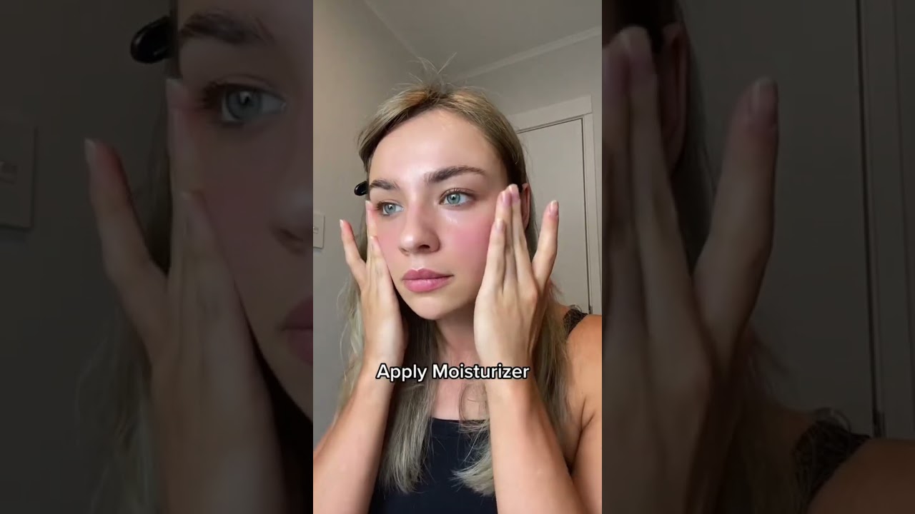 Slugging skincare routine