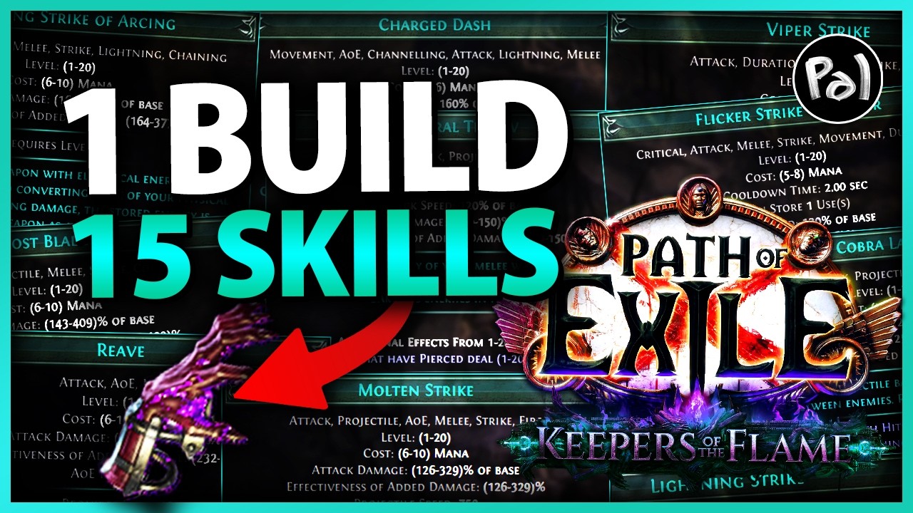 Trying 15 Skills for Accuracy/Intelligence Stacker so You Don't Have To | Path of Exile 3.27