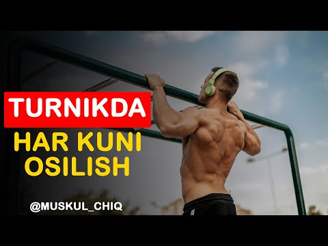 Turnikda har kuni osilish! Каждый день висит на турнике! Hanging on the turnstile every day!