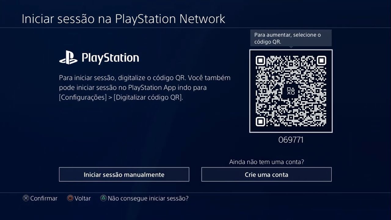 Playstation Qr Code Sign In كيفية تسجيل الدخول على حساب بلايىستيشن باستخدام ال كيو ار كود ! / Sign ...