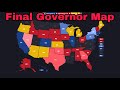 Final 2022 Governor Map Prediction