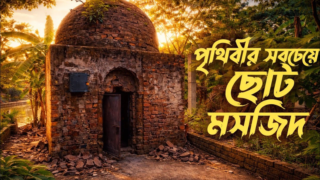 পৃথিবীর সবচেয়ে ছোট মসজিদ! বিশ্বাস করা কঠিন, কিন্তু সত্য || world smallest mosque