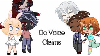 Oc Voice Claims | I Just Chill